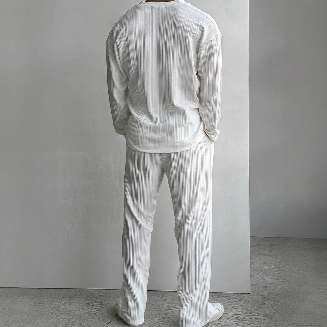 shirt long sleeve trousers cool men’s summer outer
